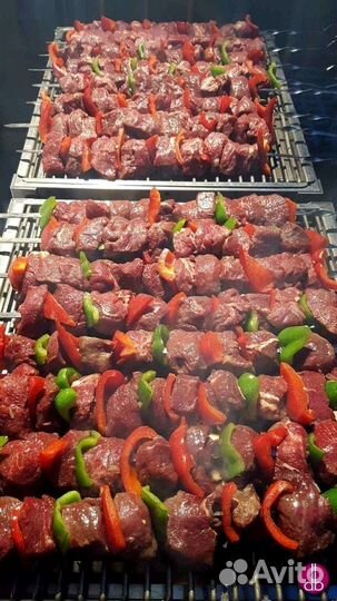 Мясо маринованное для шашлыка