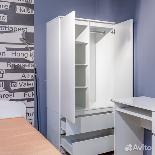 Шкаф компактный, белый