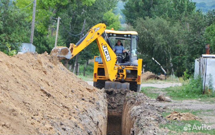 Услуги аренда мини экскаватора JCB