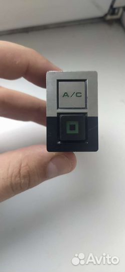 Кнопка кондиционера nissan+ накладки на бегунки