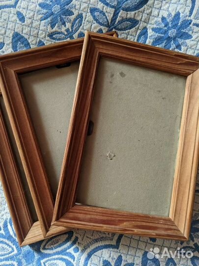 Деревянные Рамки для фото и картинок со стеклом