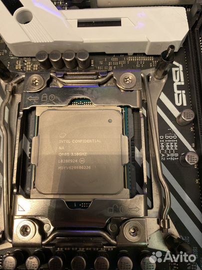 Комплект Lga 2066 процессор i9 9960x 32 gb