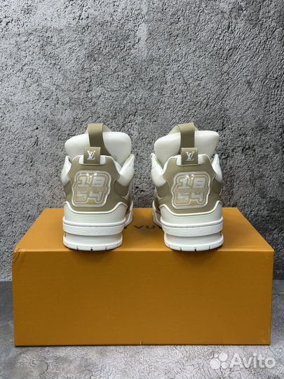 Louis Vuitton LV Skate Sneaker Beige White