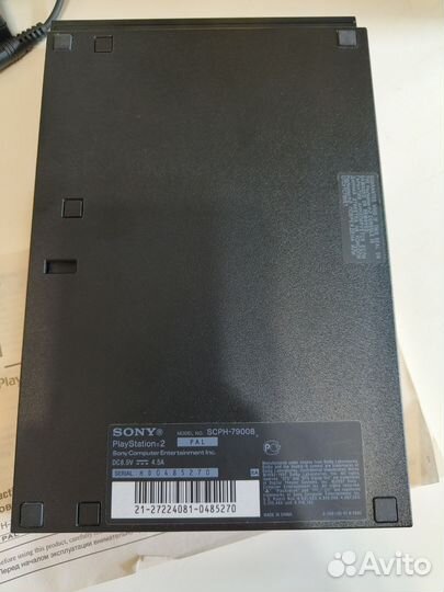 Sony PS2 slim 79008 как новая
