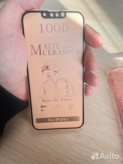 Прозрачный силиконовый чехол iPhone 13