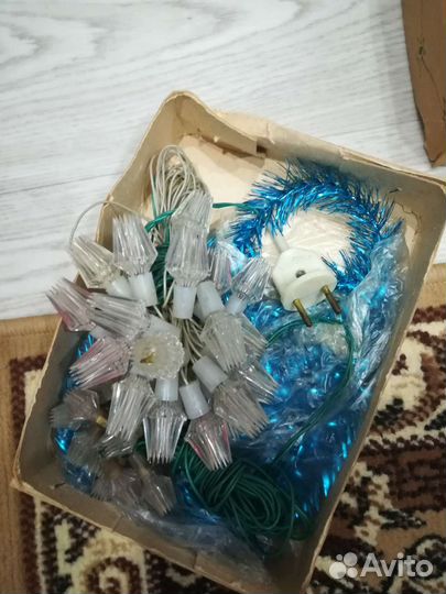 Елочная гирлянда СССР цена за 1шт
