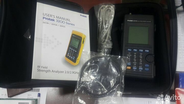Анализатора напряженности protek 3201N и ве-метр