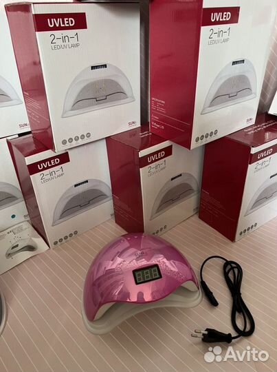 Led лампа для маникюра SUN 5 перламтровая