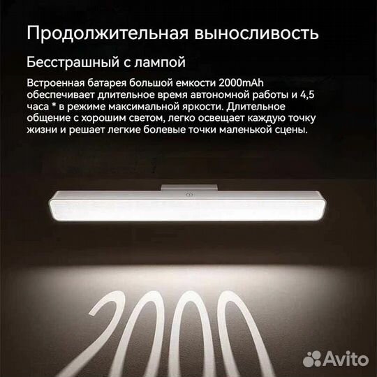 Лампа магнитная для чтения Xiaomi Mijia Magnetic R