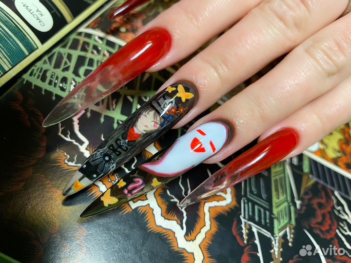 Маникюр. Покрытие. Наращивание