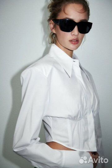 Белая Рубашка Zara