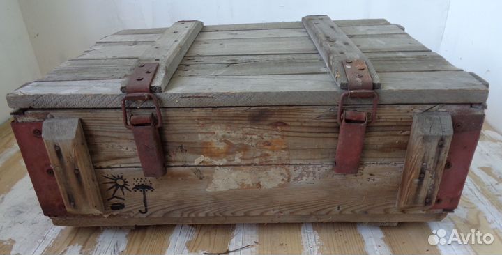 Деревянный военный ящик