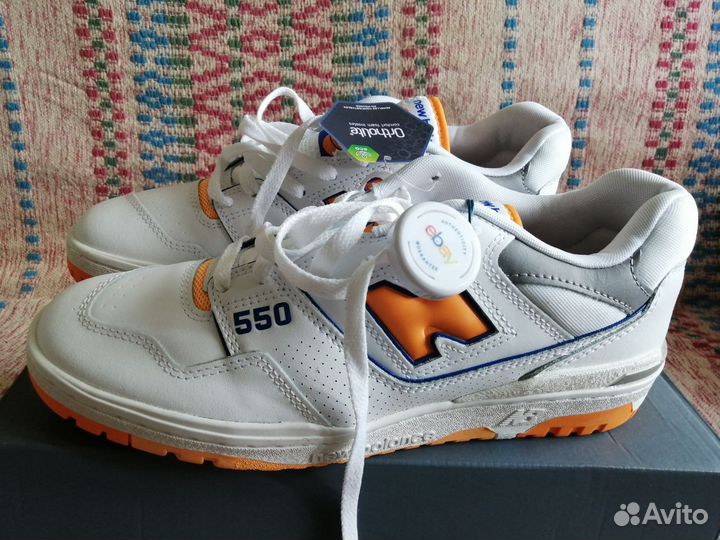 Кроссовки New Balance 550, BB550WTO, р.9.5