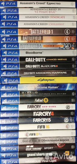 Игры для приставки playstation 4