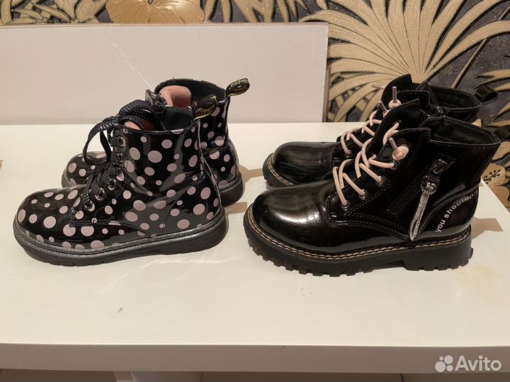 Ботинки демисезонные для девочки 30 размер