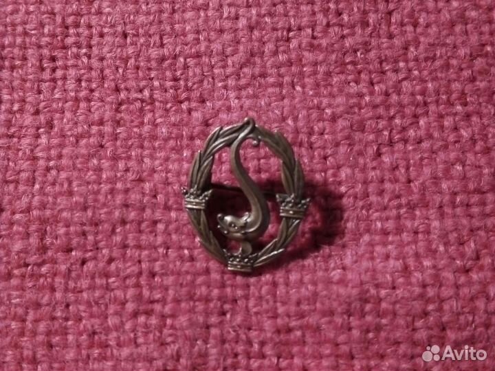 Знак Федерация Швеции по плаванию (набор) 3шт