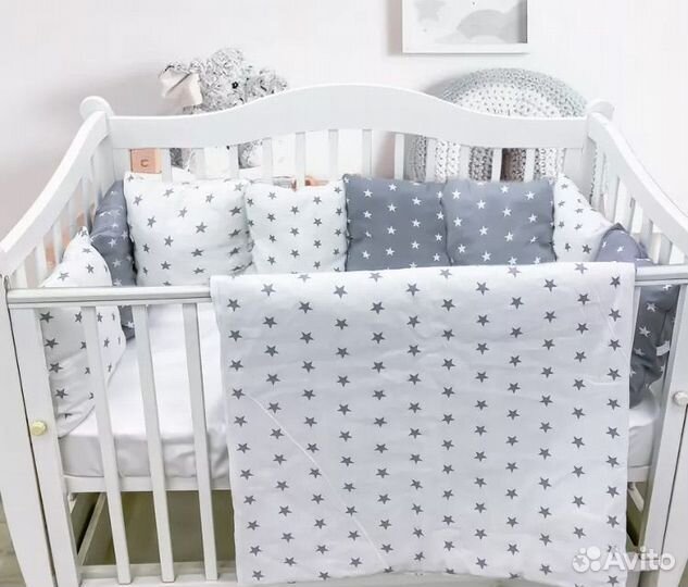 Бортики в кроватку