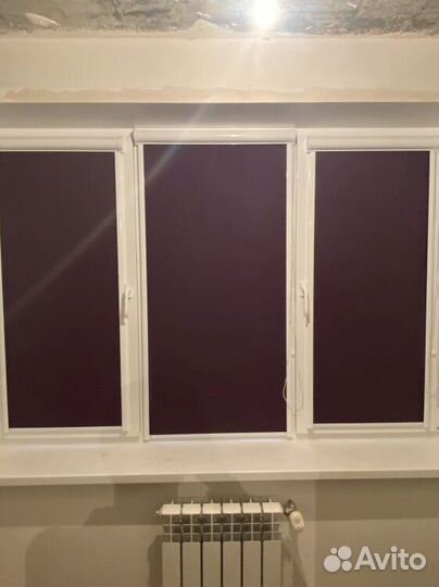 Рулонные шторы в коробе и с направляющими M0144