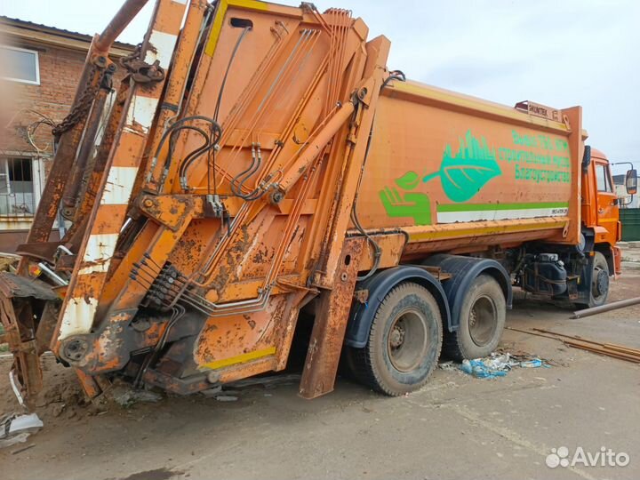 Мусоровозная установка