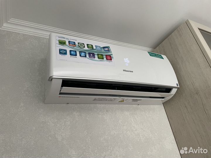 Установка кондиционера.Закладка трассы