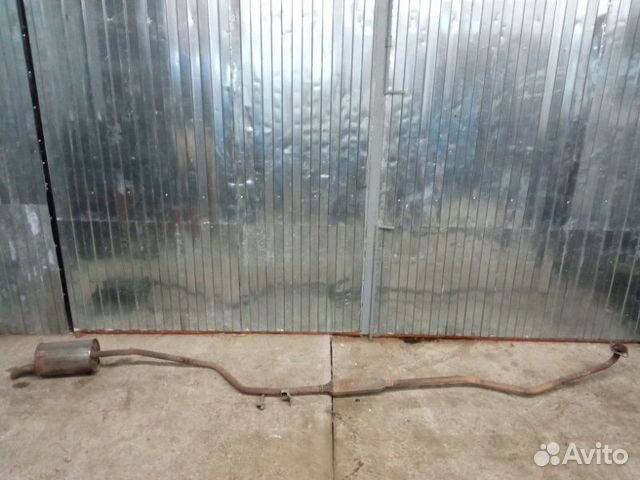 Глушитель в сборе Renault Logan K7M 2017