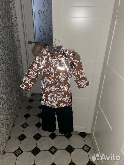 Зимний комбинезон для мальчика 110 новый