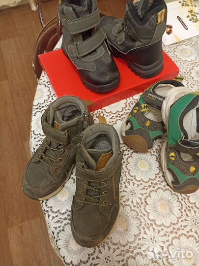 Детская обувь пакетом