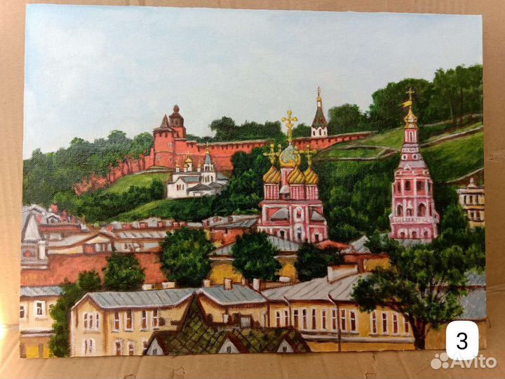 Картины по номерам Масло Холст на двп