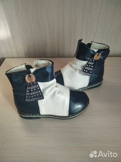 Сапоги для девочки демисезонные 23 размер