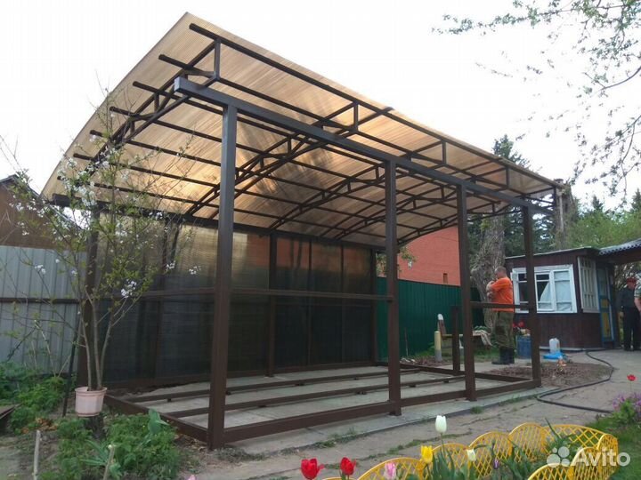 Навесы дачные