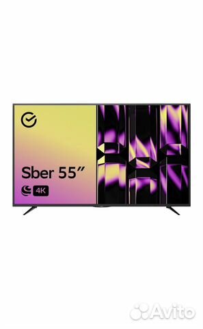 Телевизор Sber 55 дюймов новый 4к