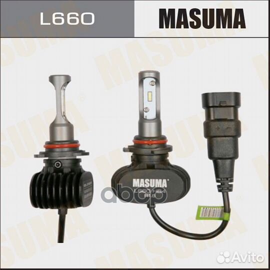 Лампы светодиодные Masuma LED HB4 6000K 4000Lm
