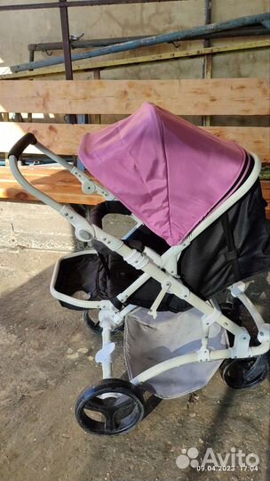 Коляска универсальная для девочки