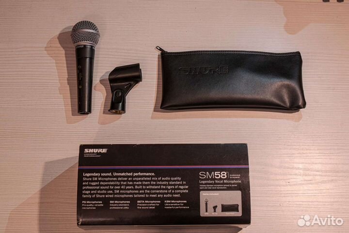 Микрофон Shure sm58se