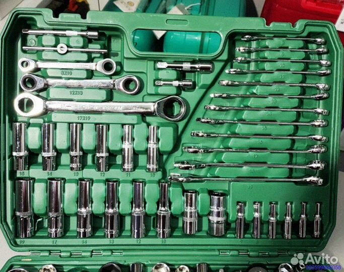 Набор инструментов 150 предметов в кейсе (Арт.93980)