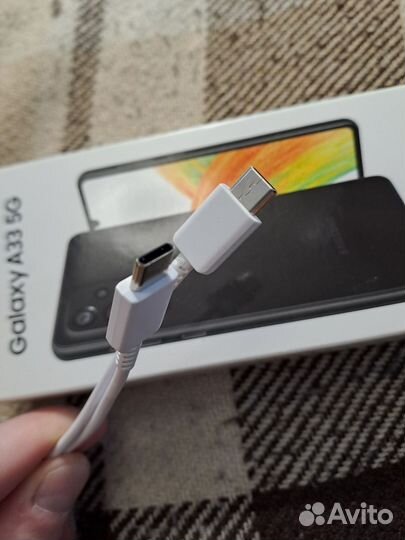 Оригинальный кабель Samsung type c