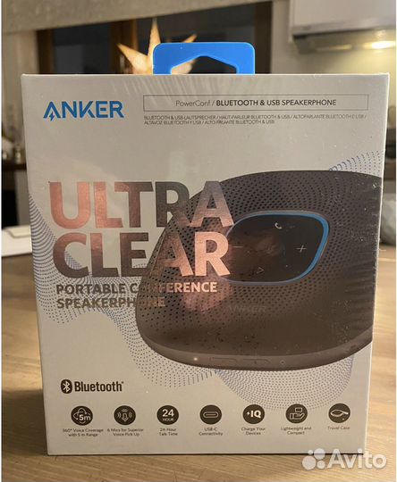 Anker ultra clear portable conference speakerphone