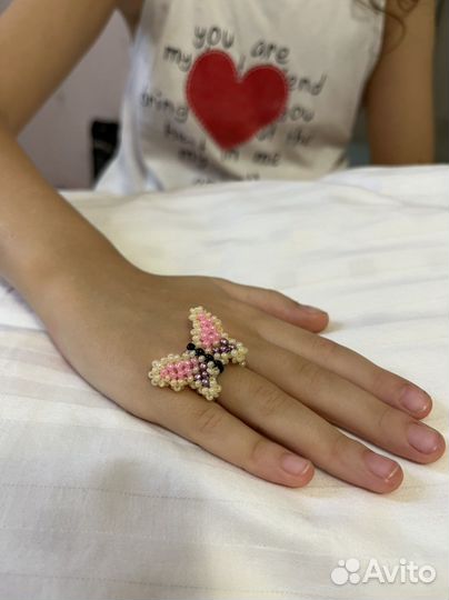 Кольца из бисера