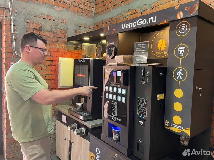 Готовый бизнес. Кофейня самообслуживания