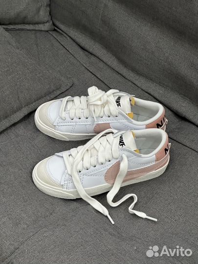 Nike Blazer Low 77 Jumbo White Pink Oxford