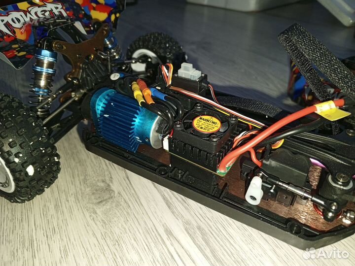 Wltoys 124007 багги 1/12, разбор, запчасти, бк