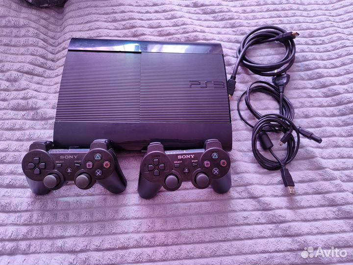 Sony PS3 super slim прошитая