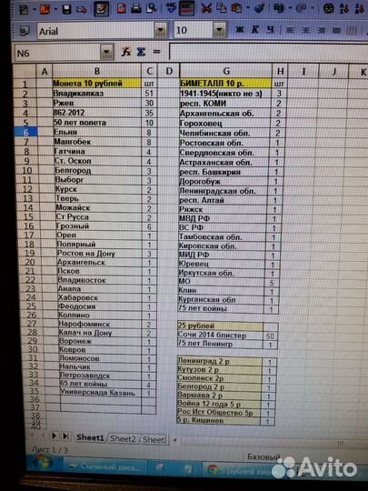 Монеты юбилейнфе 2, 5, 10 и 25 р