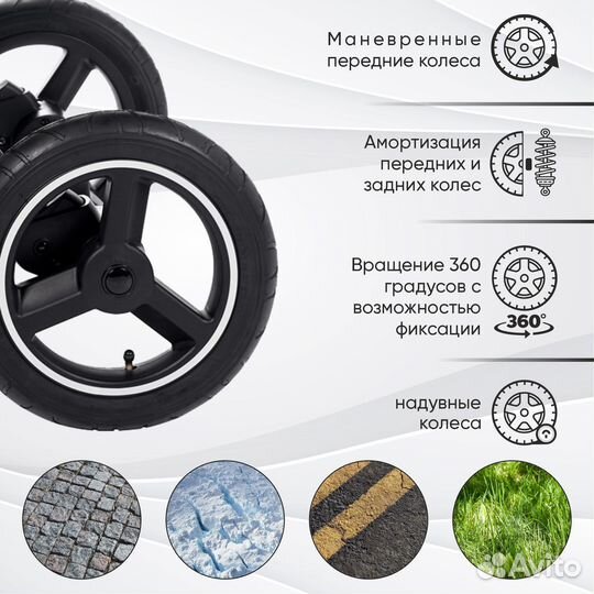 Прогулочная коляска Sweet Baby Suburban (Air)