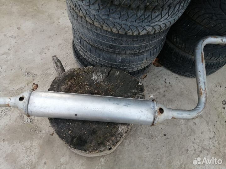 Глушитель средняя часть на ваз 2110-2112 и тд