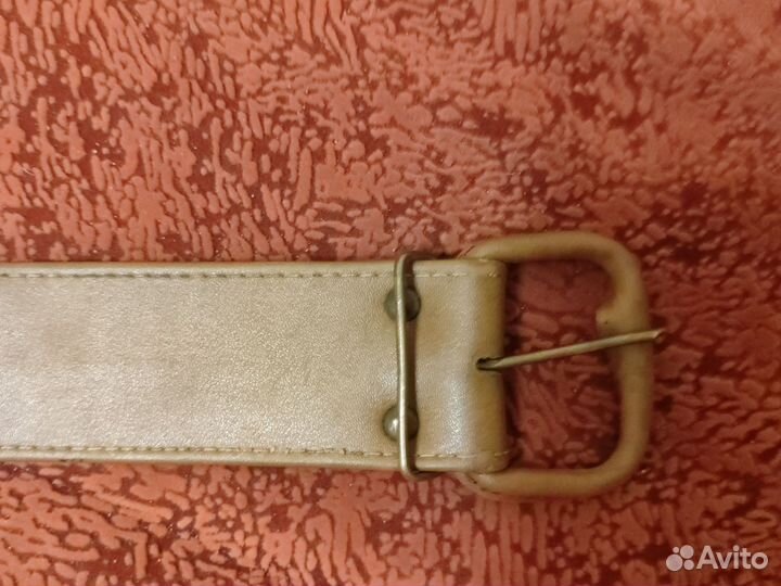 Ремень из натуральной кожи ручной работы