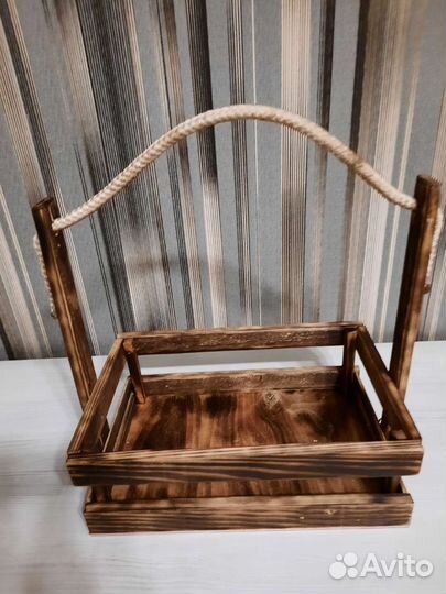 Ящики подарочные, деревянные