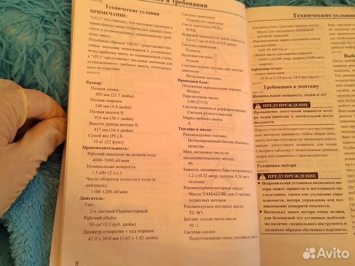 Мотор лодочный
