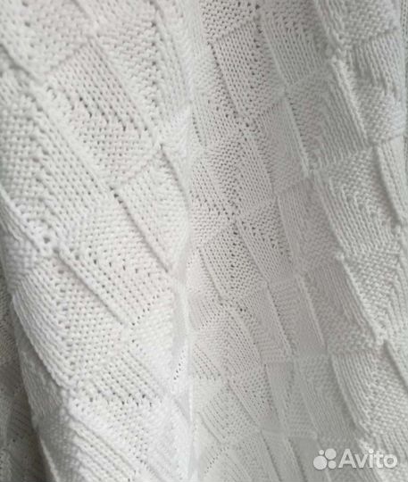 Плед детский вязаный