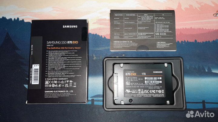 SSD Samsung 870 EVO 1Tb